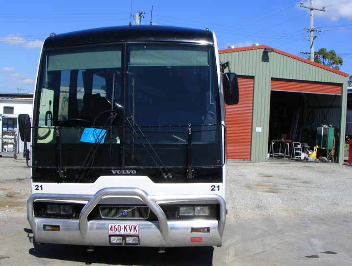 Red & White Volvo B12R QCC 21